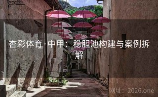 杏彩体育·中甲:稳胆池构建与案例拆解