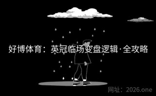 好博体育:英冠临场变盘逻辑·全攻略