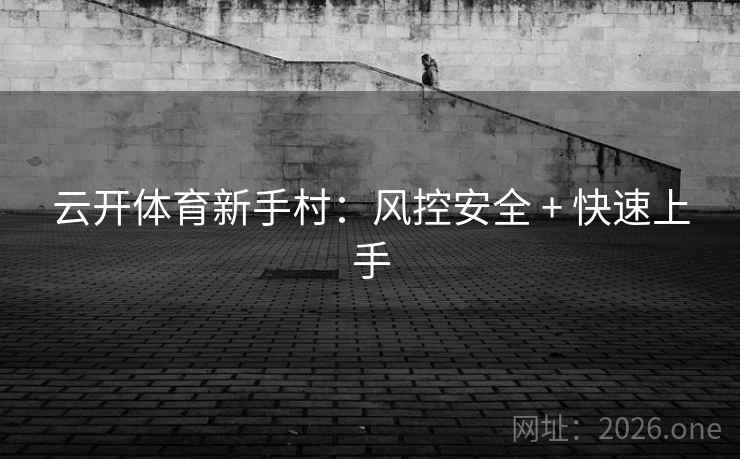 云开体育新手村:风控安全 + 快速上手  第1张 云开体育新手村:风控安全 + 快速上手  第1张