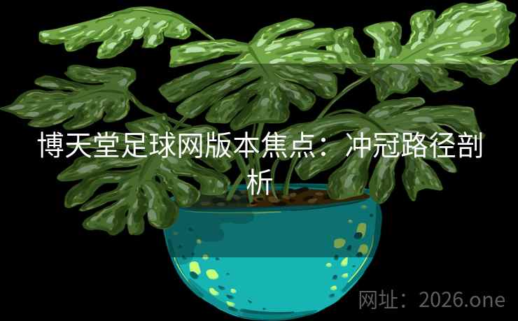 博天堂足球网版本焦点:冲冠路径剖析  第2张 博天堂足球网版本焦点:冲冠路径剖析  第2张