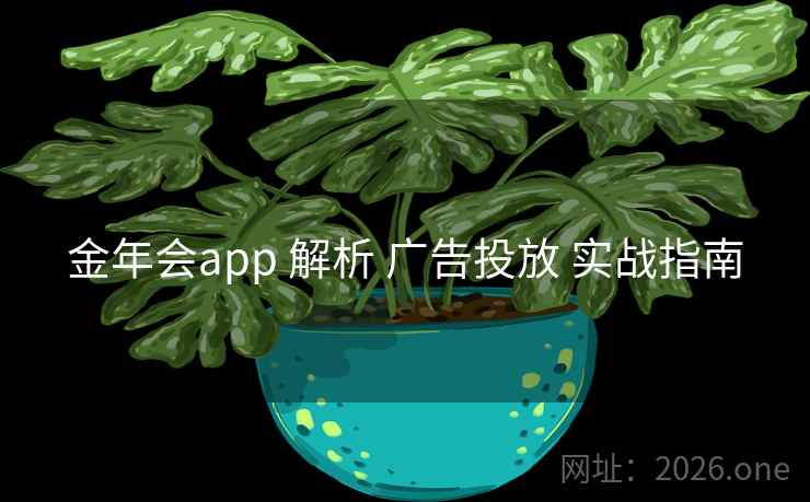 金年会app 解析 广告投放 实战指南  第1张 金年会app 解析 广告投放 实战指南  第1张